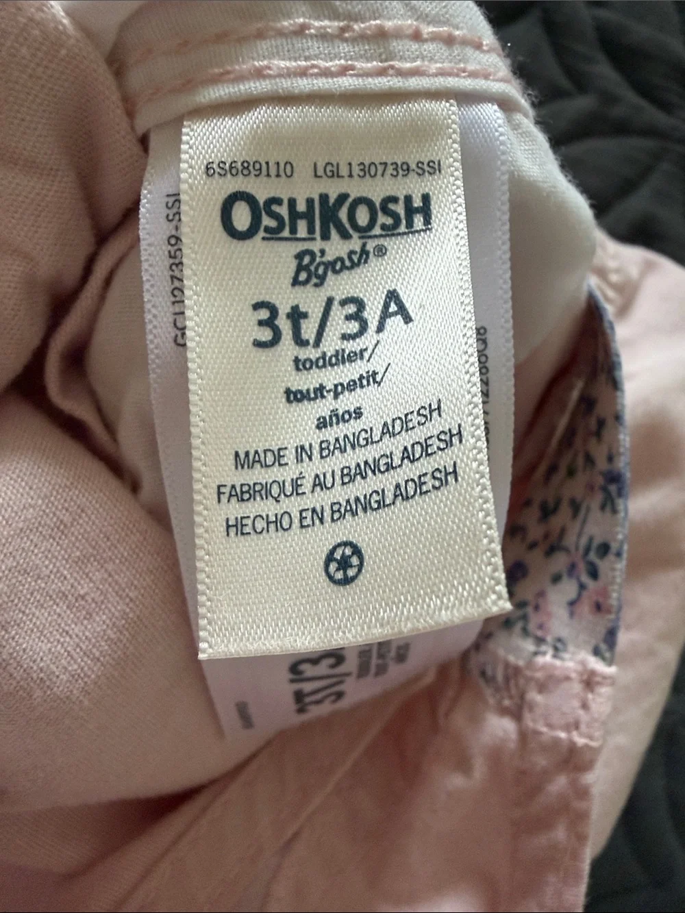 OshKosh Bgosh light pink